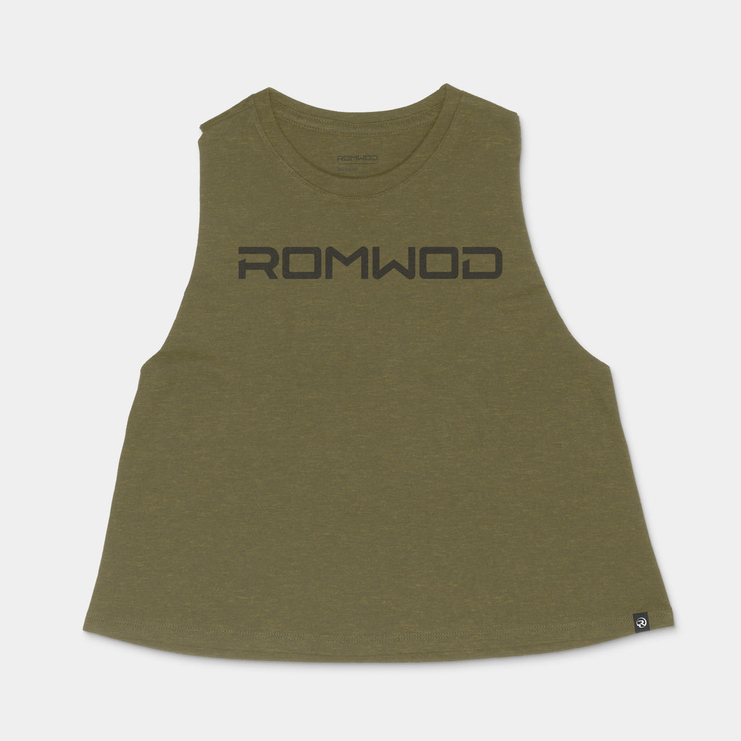 ROMWOD Women's Cropped Tank